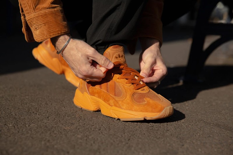 Yung 1 best sale orange on feet